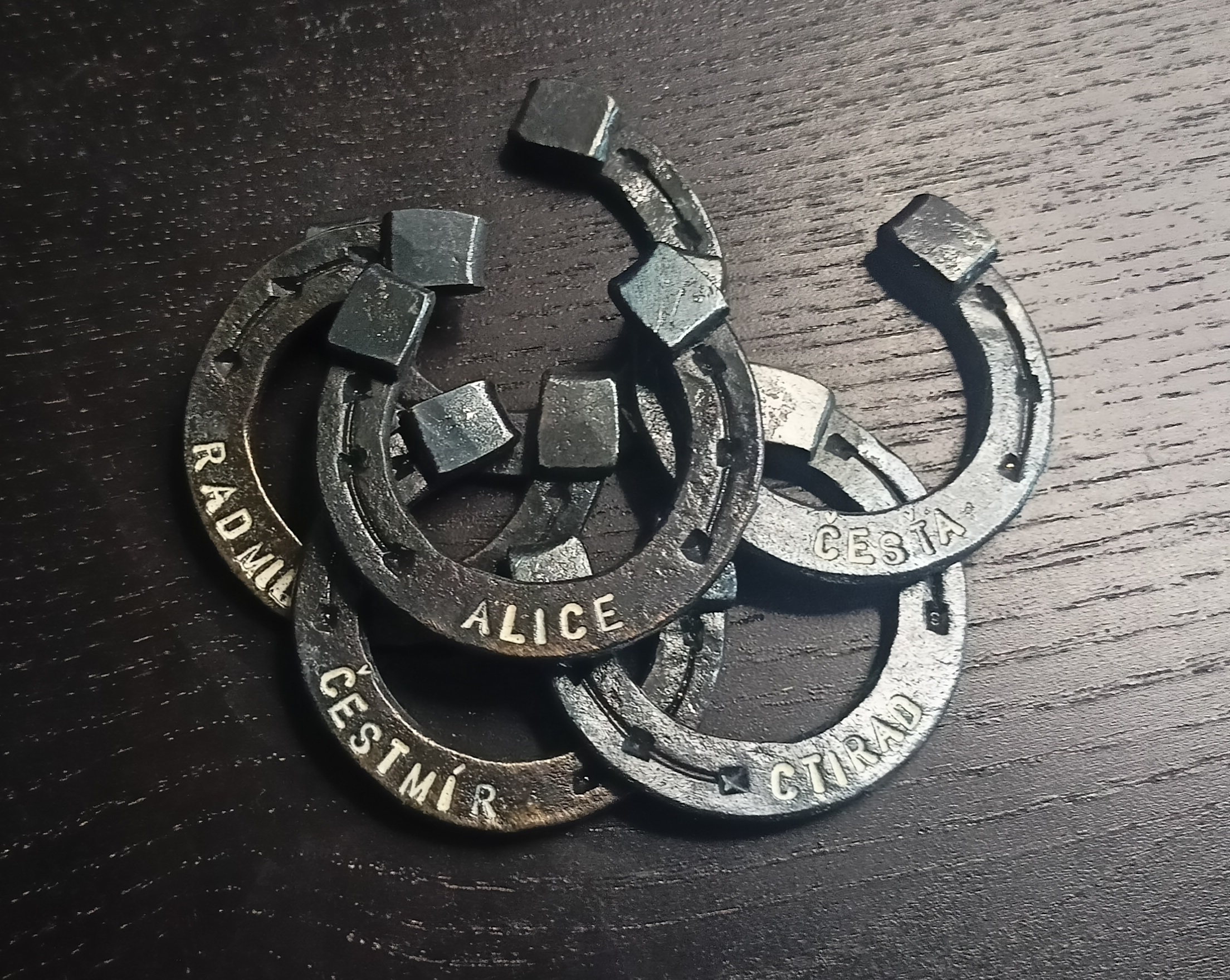 Podkovičky se jménem